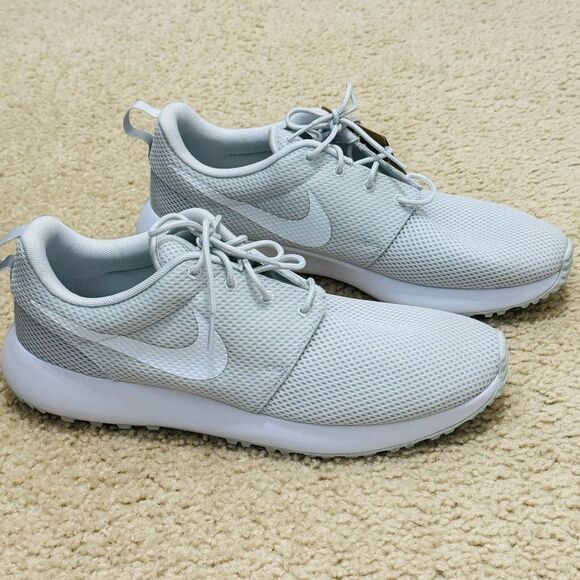 NWT Nike Roshe G Next Nature Men's Golf Shoes in Photon Dust/White Sz 11.5 - Picture 1 of 14